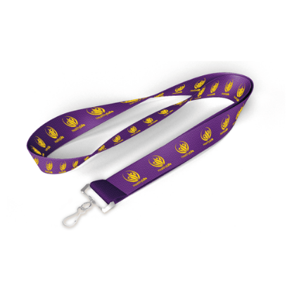 5/8" Custom Flat Polyester Lanyards 5/8" Custom Flat Polyester Lanyards