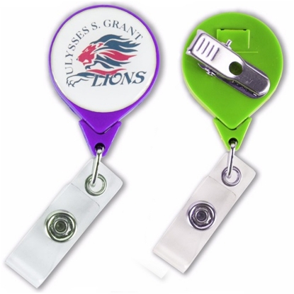 No-Twist Retractable Badge Reels