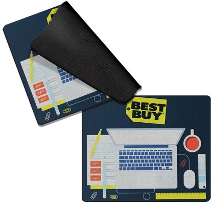 8"h x 9.5"w x 1/8" Thick Rectangular Mousepad 8"h x 9.5"w x 1/8" Thick Rectangular Mousepad