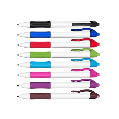 Zebra Sarasa Dry X-20-WH Retractable Gel Pens With Rubber Grip Zebra Sarasa Dry X-20-WH Retractable Gel Pens With Rubber Grip