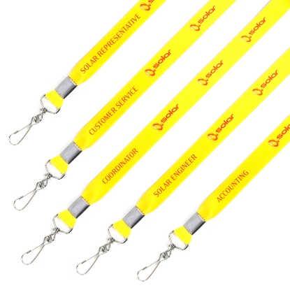 5/8" Variable Data Dye Sublimated Lanyard 5/8" Variable Data Dye Sublimated Lanyard