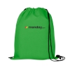 Non Woven Drawstring Backpack - Full Color Green