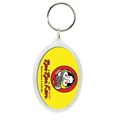 Show details for Oval Crystal Keytags Picture of Oval Crystal Keytags