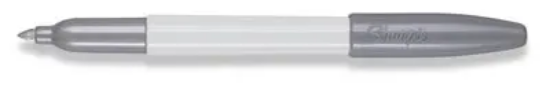 Picture of Sharpie Metallic Silver Markers