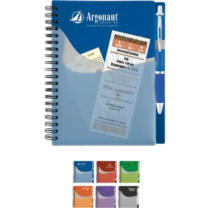 Show details for New Wave Pocket Buddy Notebook Picture of New Wave Pocket Buddy Notebook