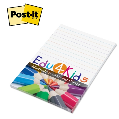 Post-it® Custom Printed Notepad 4" x 6" - 25 Sheets Post-it® Custom Printed Notepad 4" x 6" - 25 Sheets