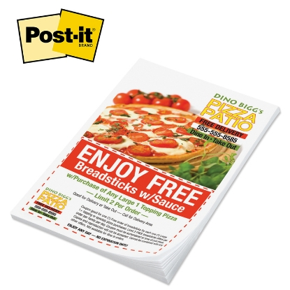 Post-it® Custom Printed Notepad 4" x 6" - 50 Sheets Post-it® Custom Printed Notepad 4" x 6" - 50 Sheets