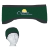 Custom Logo Fleece Ear Band Forest Green