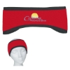 Custom Logo Fleece Ear Band Red