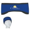 Custom Logo Fleece Ear Band Royal Blue