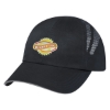 Custom Logo Sports Performance Sandwich Cap - Embroidered Black