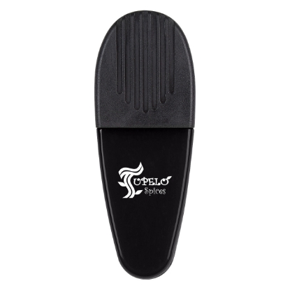 Alligator Clip Black With Black Custom Logo Alligator Clip Black With Black