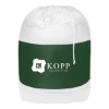 Custom Logo Mesh Laundry Bag Forest Green With White