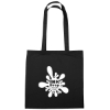 Custom Logo 100% Cotton Tote Bag Black