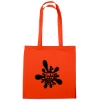 Custom Logo 100% Cotton Tote Bag Orange