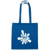 Custom Logo 100% Cotton Tote Bag Royal Blue