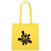 Custom Logo 100% Cotton Tote Bag Yellow