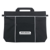 Custom Logo Metro Document Bag Black With Black