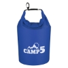 Custom Logo Waterproof Dry Bag - 5 Liter Royal Blue