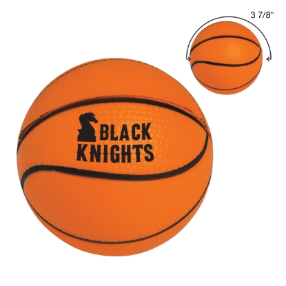 Basketball Sport Stress Reliever Brown Custom Logo Basketball Sport Stress Reliever Brown