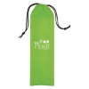 Custom Logo Non-Woven Carrying Pouch Lime