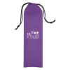 Custom Logo Non-Woven Carrying Pouch Purple