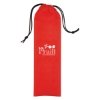 Custom Logo Non-Woven Carrying Pouch Red