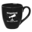14 Oz Bistro Mug - Colors Black Custom Logo 14 Oz Bistro Mug - Colors Black