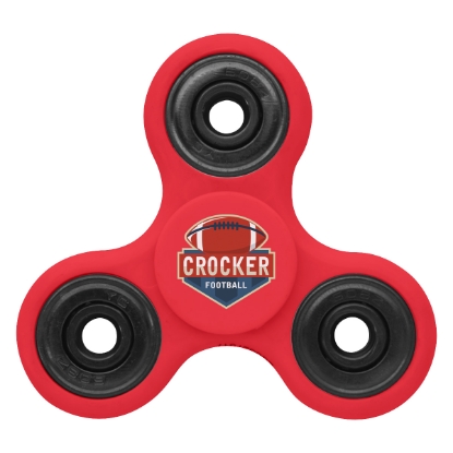 Fun Spinner Red Custom Logo Fun Spinner Red