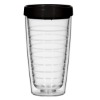 16 Oz Hydro Double Wall Tumbler with Lid Black