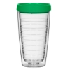 16 Oz Hydro Double Wall Tumbler with Lid Green