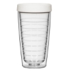16 Oz Hydro Double Wall Tumbler with Lid White