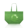 Budget Non-Woven Shopper Tote Bags Lime Green