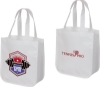 Laminated Tote Bag White