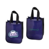 Laminated Tote Bag Midnight Blue