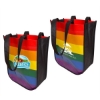 Laminated Tote Bag Rainbow