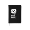 Comfort Touch Hardcover Journal Notebook 5" X 7" Black Printed