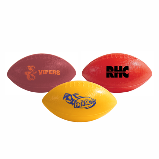6" Mini Plastic Footballs	