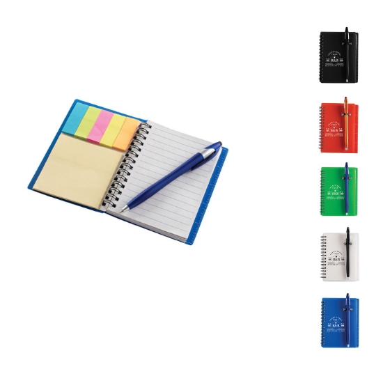 Translucent PVC Cover w/ Spiral Bound Journal