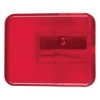 Pencil Sharpener Translucent Red