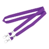 5/8" Double Ended Lanyards Purple