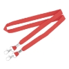 5/8" Double Ended Lanyards Red
