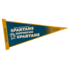 8" x 18" Colored Felt Pennant Bright Gold