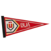 8" x 18" Colored Felt Pennant Red