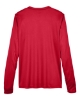 Women's Zone Performance Long Sleeve T-Shirt - Sport Red Back