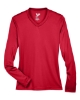 Women's Zone Performance Long Sleeve T-Shirt - Sport Red Front