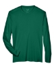 Men's Zone Performance Long Sleeve T-Shirt - Sport Forest Front