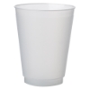 16 oz. Flex Frosted Plastic Stadium Cups Natural