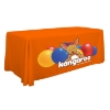 6' Standard Table Throw - Orange