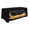 6' Standard Table Throw - Black